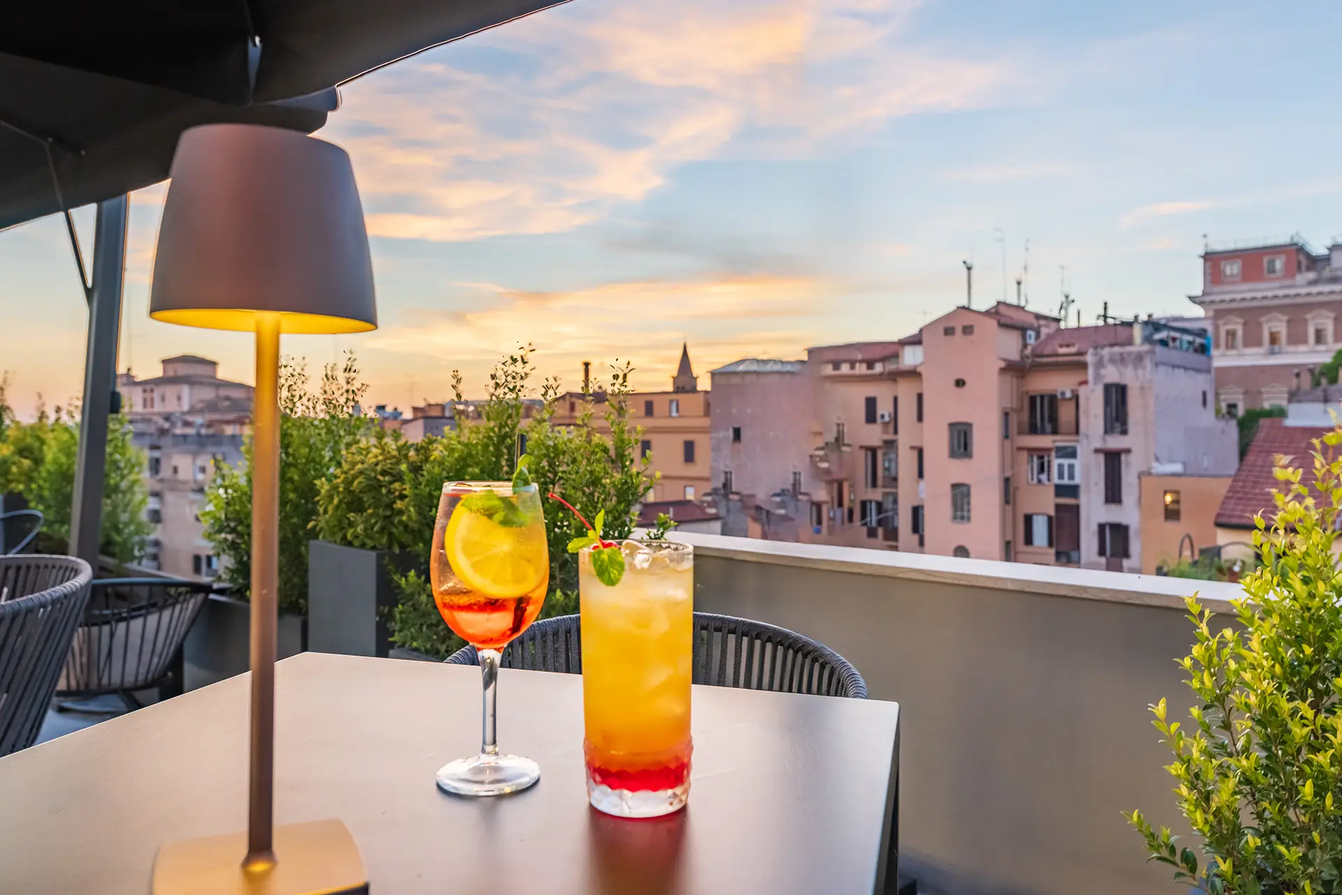 Hotel Raphael Rooftop Bar Rome Aperitivo Rooftop Roma - Hotel Raffaello